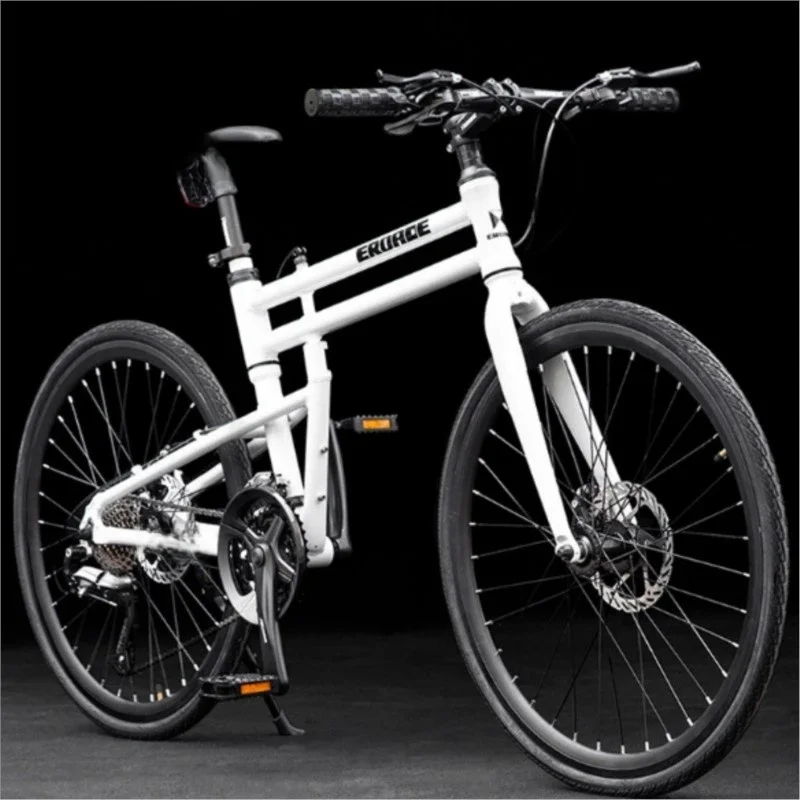 AliExpress smvp FJ High Beauty Retro Bicycle Folding Ultra Light Aluminum Alloy Flat Handle Variable Speed 26 Inchs