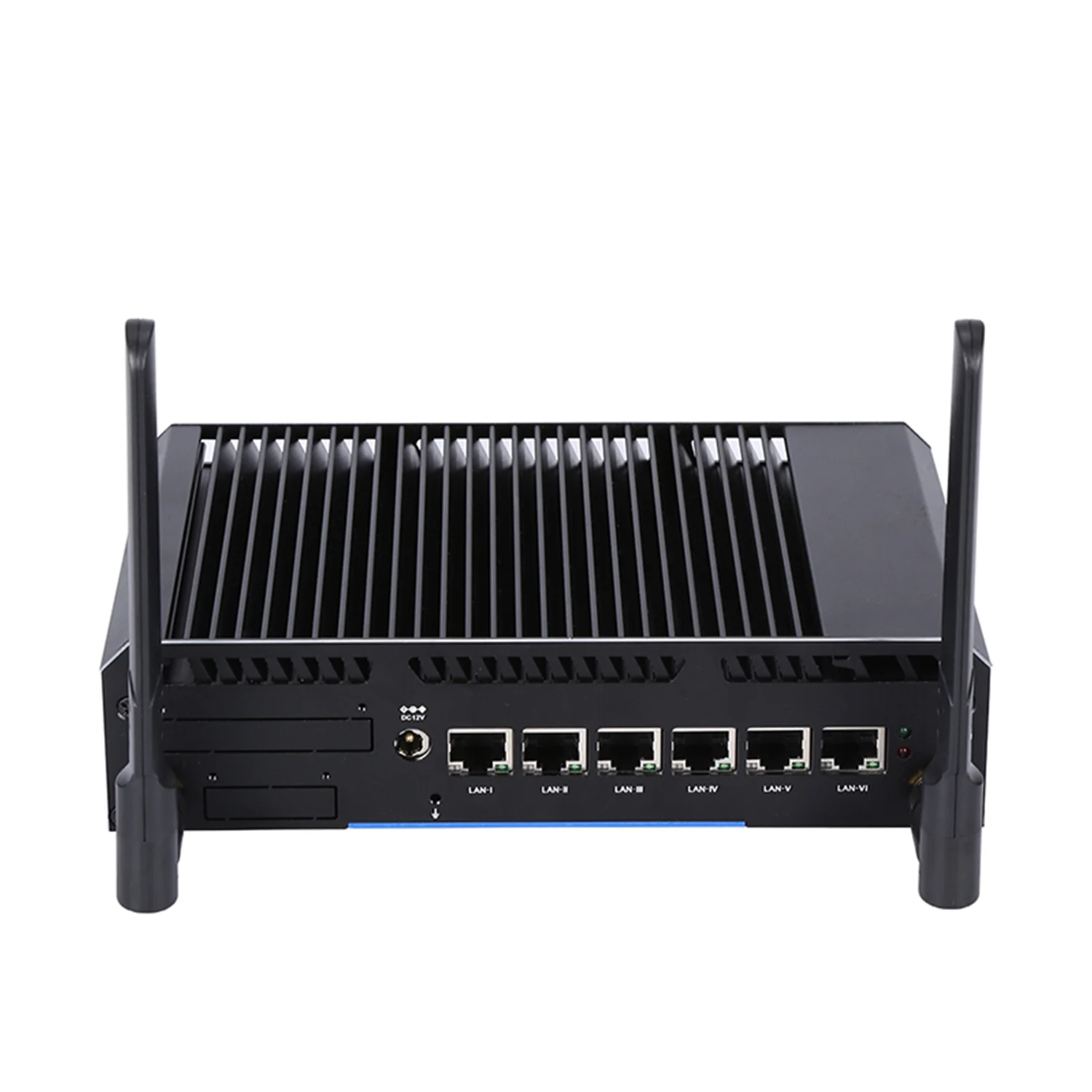 Partaker Fanless 6 LAN Mini PC Pare-Feu Intel Core i3 6006U Gigabit Ethernet AES-NI pfSense VPN Routeur Openwrt