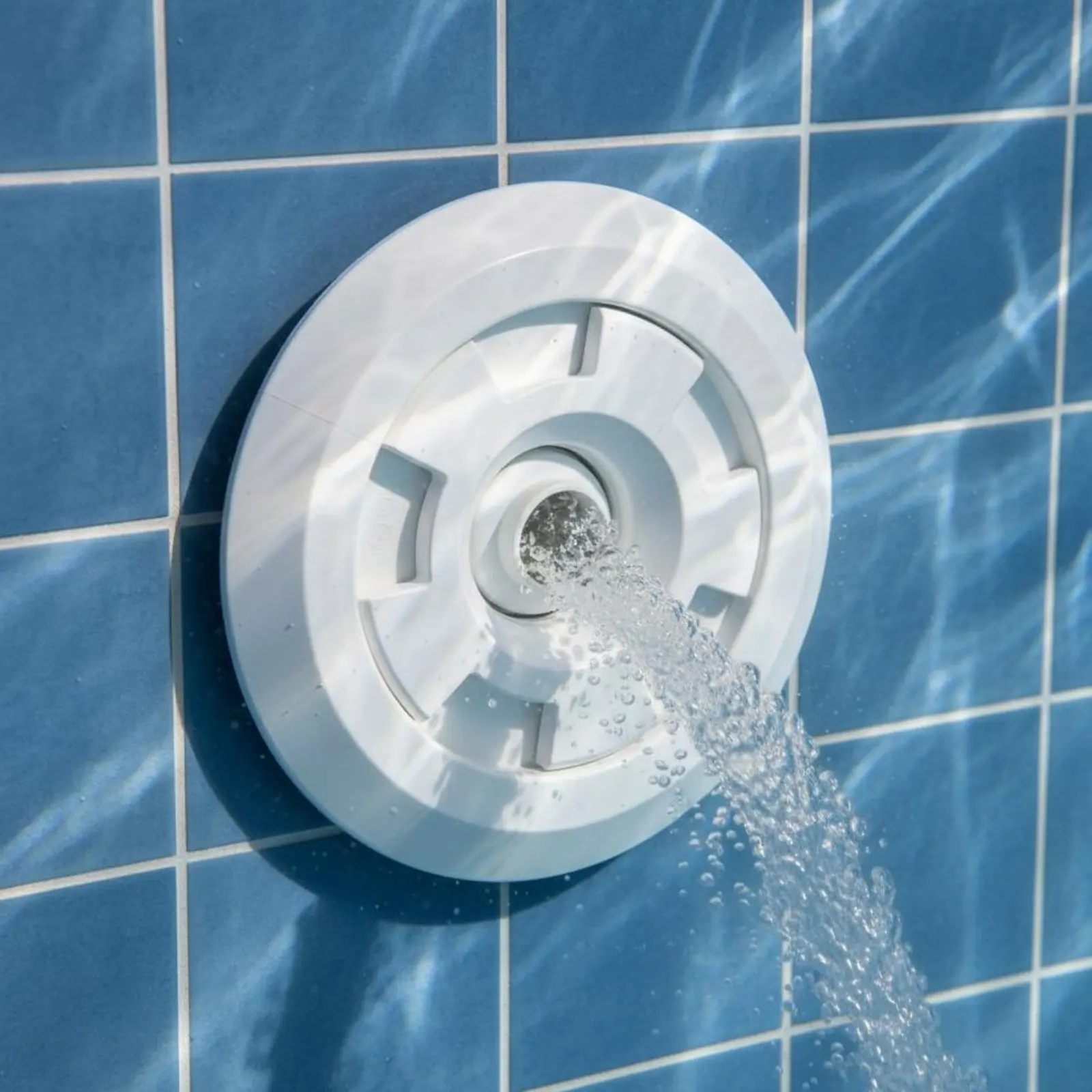 Adjustable Pool Return Jet Nozzle Eyeball Directional Water Outlet 360 Rotation Easy Install for Inground Above Ground Pool Spa