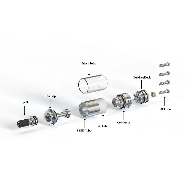 s rta v3 16 atomizer tank for coils & atomizers - gallery image 5