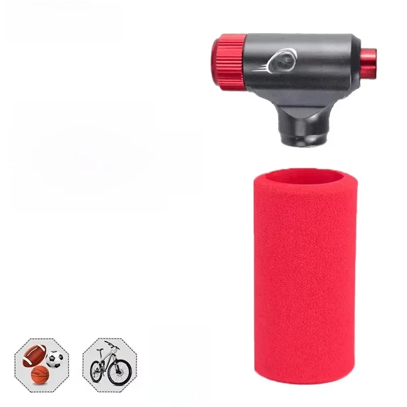 AliExpress MaiSaiOu Tirepower Aluminum Alloy Mini Bicycle CO2 Pump Portable Tire Inflator For Schrader Presta Adapter MTB Road Bike Automatic Pump