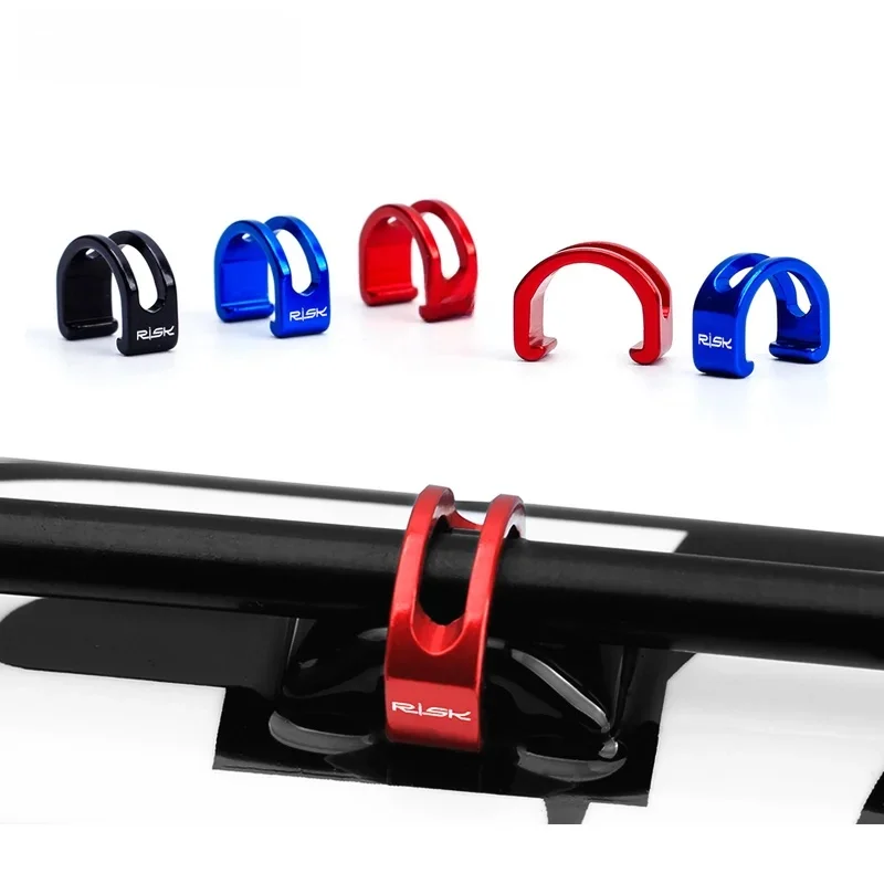 AliExpress NONE RISK 5PCS Bicycle C Type Buckles Aluminum Alloy For MTB Road Bike Disc Brake Cable Frame Organizer Line Pipe Clip