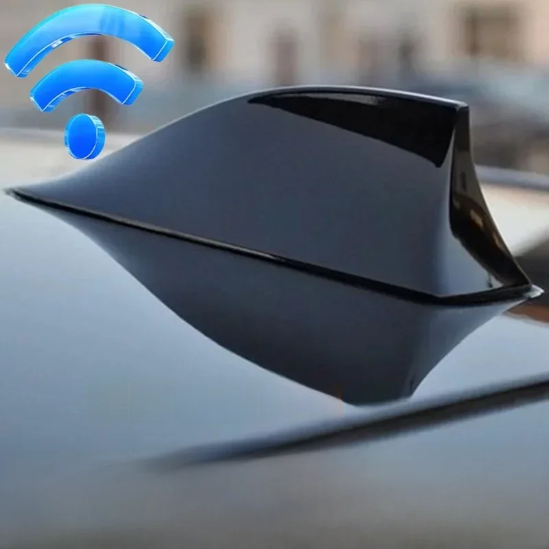 Antena radiowa płetwa rekina samochodu antena samochodowa płetwa rekina projekt sygnału Radio FM dla wszystkich samochodów anteny Auto stylizacja zewnętrzna części zamienne — zdjęcie 2