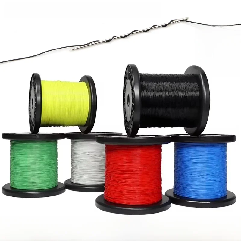 Fil de cuivre étamé ultra fin pour soudure, isolation Micro Litz FEP, 32AWG corde 10064 DeliWires, 5 m, 10 m, 20 m, 30 m, 40 m, 50 m, 100 m, 200 m, 500m