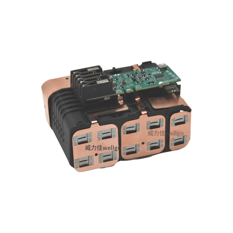 10SET 0.3mm Thickness 99.9% Pure Nickel Copper Strip Lithium Pack Accessories Connector 18650 5S2P 19.2mm Spacing Copper Busbar