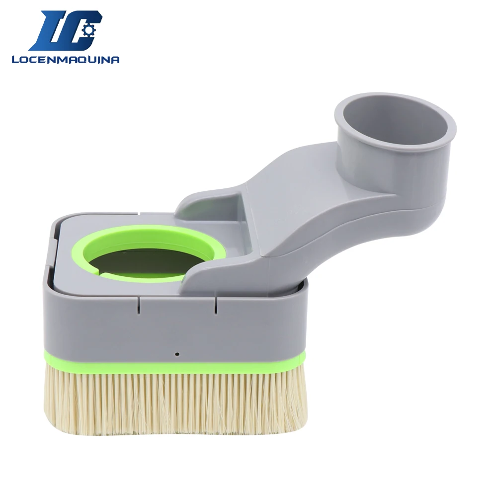 CNC แกนฝุ่นเท้าสําหรับเส้นผ่านศูนย์กลาง 70 75 80 85 90 100 มม.แกน 100 มม.ขั้วต่อท่อฝุ่น Retractable ประเภทติดตั้งง่ายแปรง