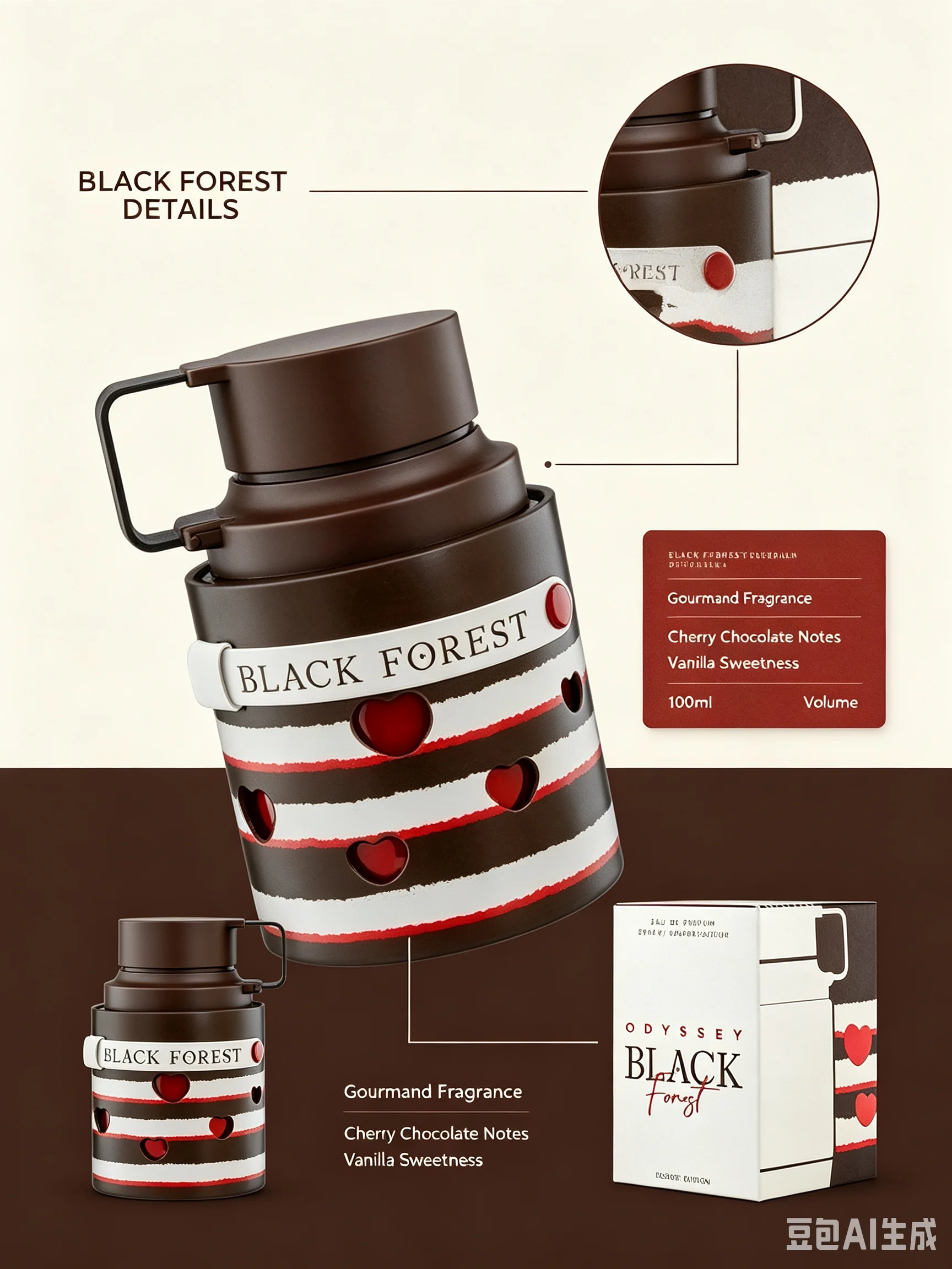 Armaf Odyssey Black Forest Uni - Perfume Fragrance Vanilla 评论和价格