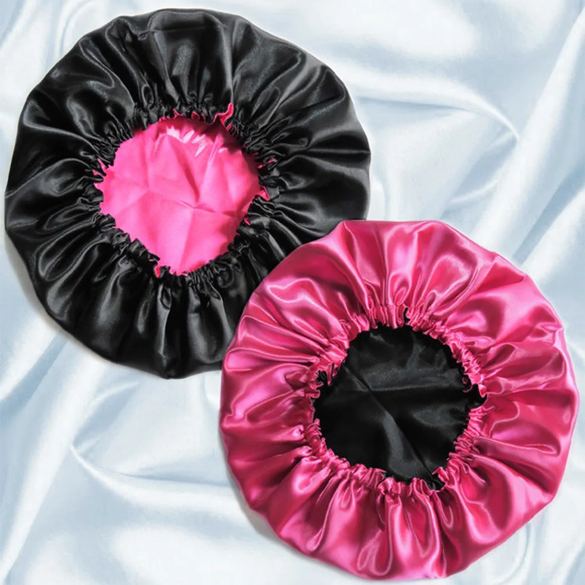 Anti Frizz Adjustable Double-sided Satin Cown