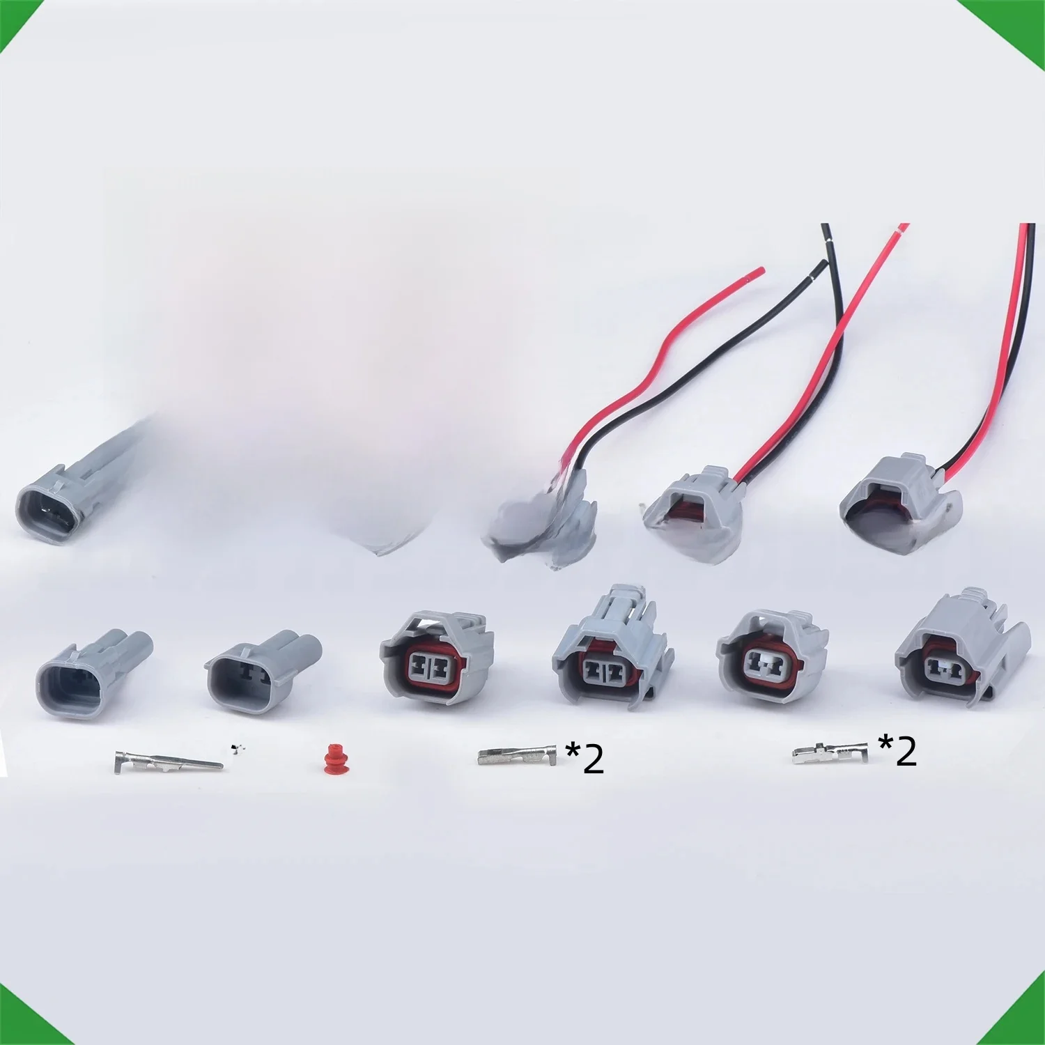 Connecteur étanche pour Automobile, 2 broches, prise d'injecteur de carburant 90980-11153 6189-0573 6189-0039 6189-0060 6189-0670 pour Toyota 1JZ VQ35