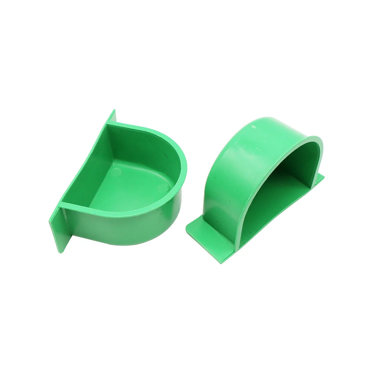 2Pcs Bird Cage Food Boxes Trough Parrot Feeder Food Water Bowl Cup Parrot Bird Feeding Birdcage Food Boxes Pet Bird Supplies