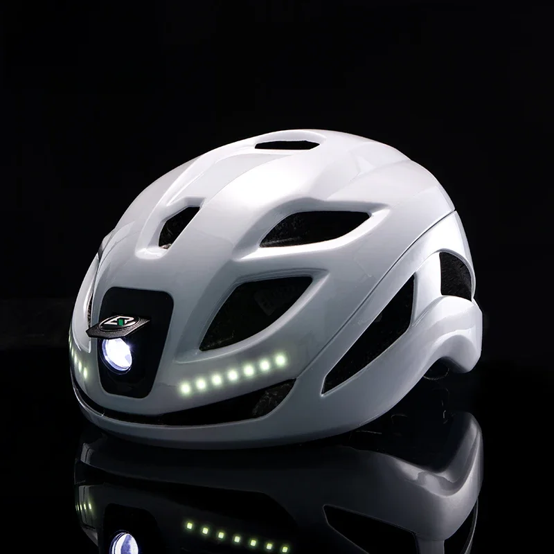 AliExpress ROCKBROS Cycling Light Helmet Type-C Charging Electric Bicycle Helmet Front Light Rear Light Warning