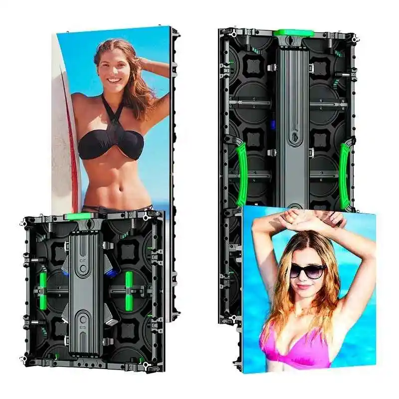 P3.91 Outdoor LED Display Wall Full Color Large Screen for Commercial Use