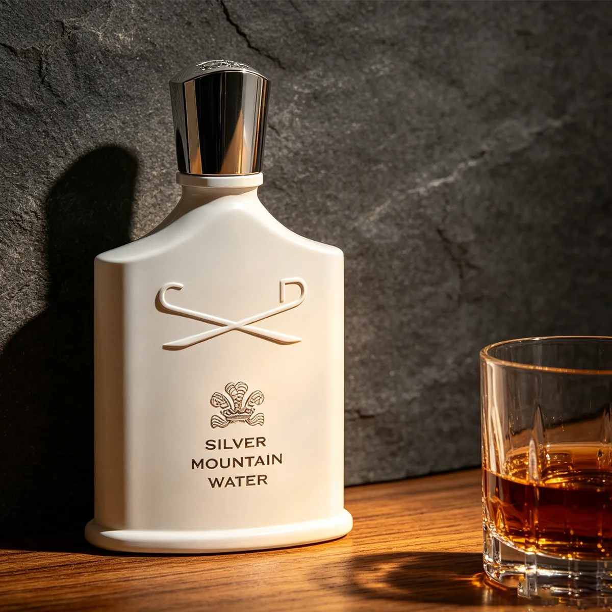 

Creed Style Silver Mountain Water Men's Cologne Fresh Citrus Fruity Woody Notes Premium Long Lasting Perfume For Daily Wear
