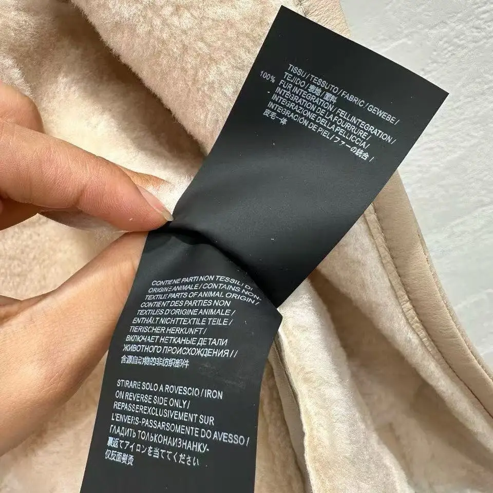 เสื้อแจ็คเก็ตขนแกะสไตล์คลาสสิกคุณภาพสูงสำหรับผู้หญิง