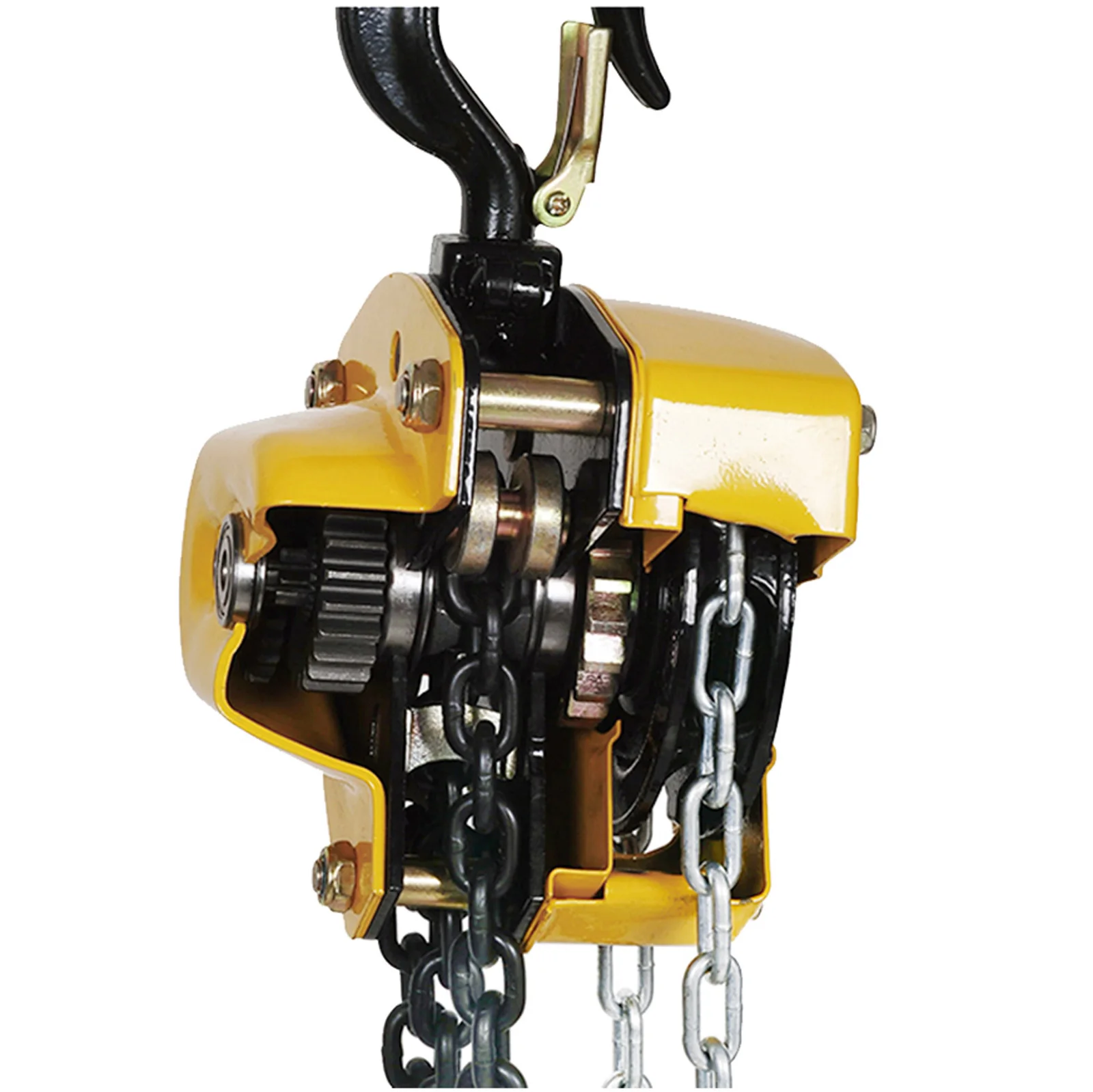 Hand Chain Hoist 1 Ton Capacity, 6m Lift Manual Hand Chain Block, Manual Hoist with Industrial-Grade Steel Construction