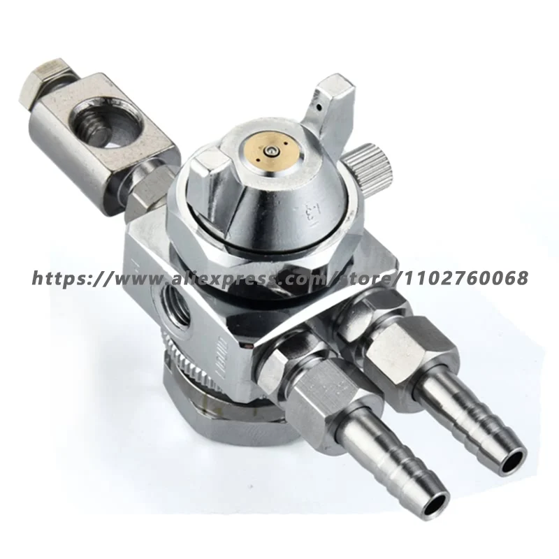 Imagem -05 - Pistola de Pintura Automática Ferramenta Pneumática Pistola de Pulverização Automática Bocal para Fundição Aerógrafo Japonês St5r St6r St-5 St-6