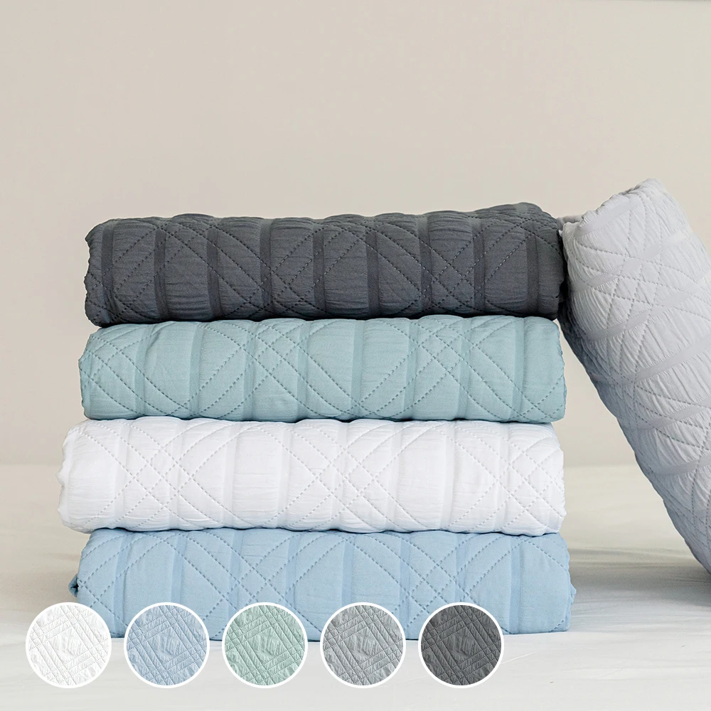 ★ خصم خاص لموسم الصيف ★ وسادة سرير مبطنة خفيفة من Thezari Grande S/Ss، Q (5 ألوان) #2