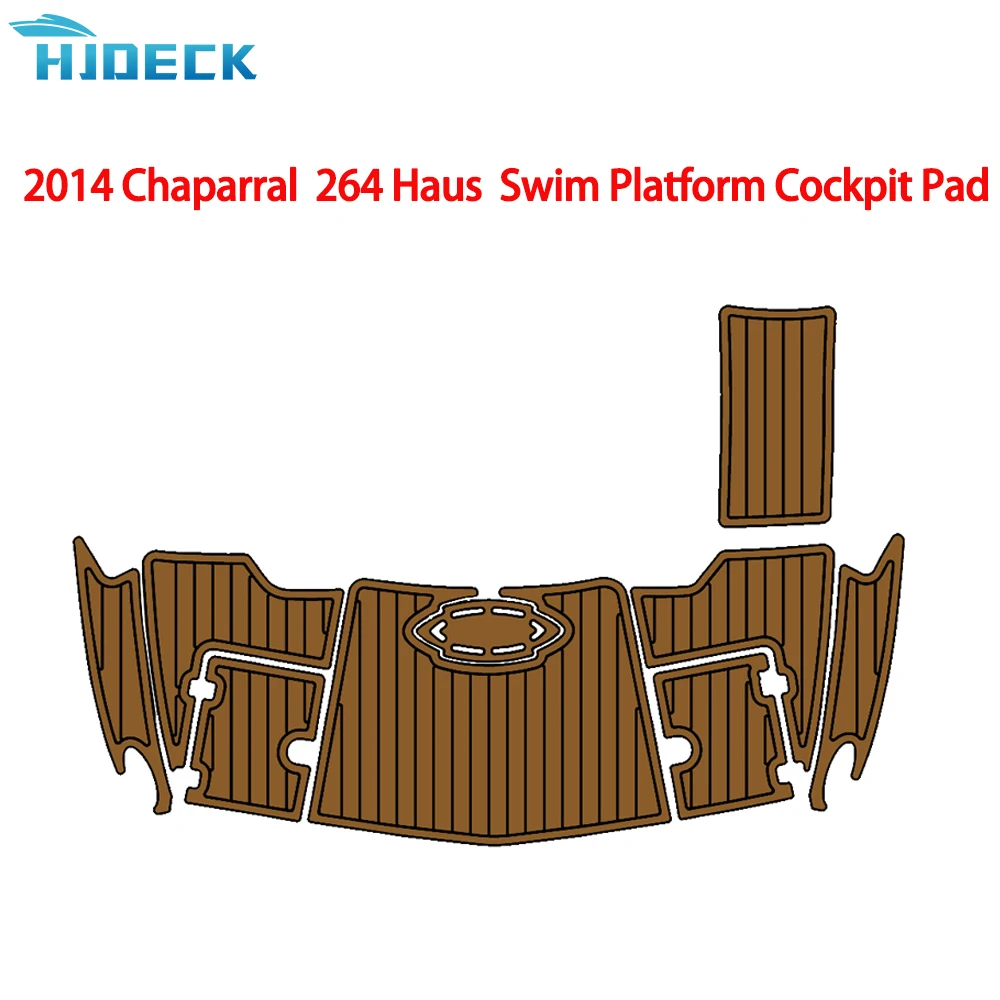 

2014 Chaparral 264 Haus Traction Mat Foot Pad Self Adhesive Sport Cockpit Swimming platform Cockpit Pad Customizable