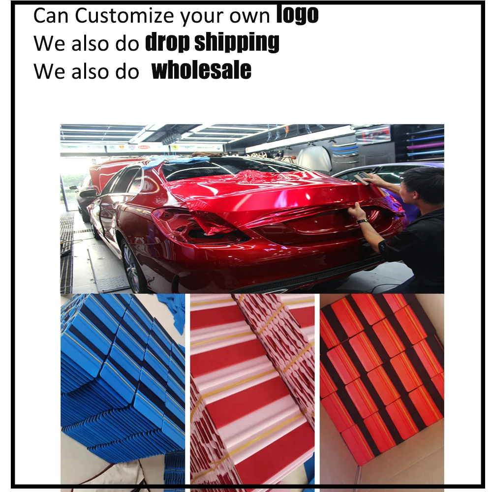 TOFAR 15CM Vinyl Filz Rakel Applikator Auto Wrap Carbon Film Aufkleber Installieren Schaber Fenster Tönung Werkzeug Tapete Glätter – Detail 11