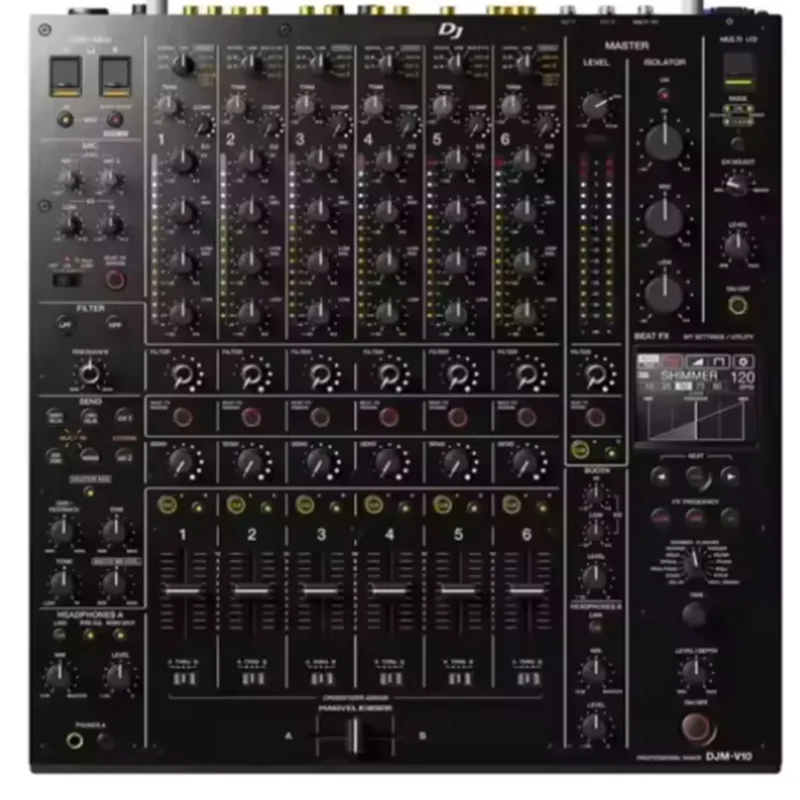 

WHOLESALES FOR 6-Channel DJM-V10 Audio Console Mixer Powered Audio Mixer Controller for DJs & Audio Professionals