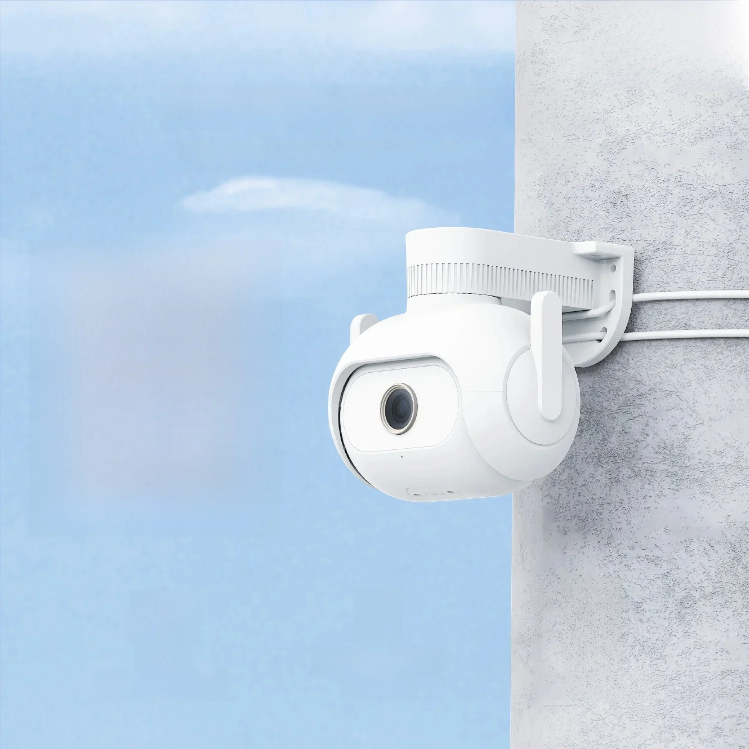 IMILAB EC5 Floodlight Camera 2K Outdoor Security Surveillance Color Night Vision Human Tracking 360° PTZ Auto Deterrence