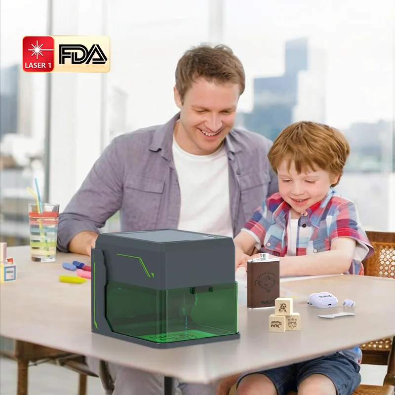 Incisore laser Carverall A1 Diodo 5W/10W e laser a infrarossi da 1W per macchina da taglio per incisione artigianale fai-da-te Doppia macchina laser