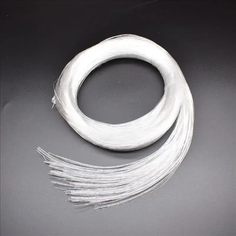 Gorąca sprzedaż 1～5 metrów 1mm koniec świecenia kabel światłowodowy PMMA do dekoracji domu i samochodu LED Star Ceiling Light Kit — zdjęcie 2