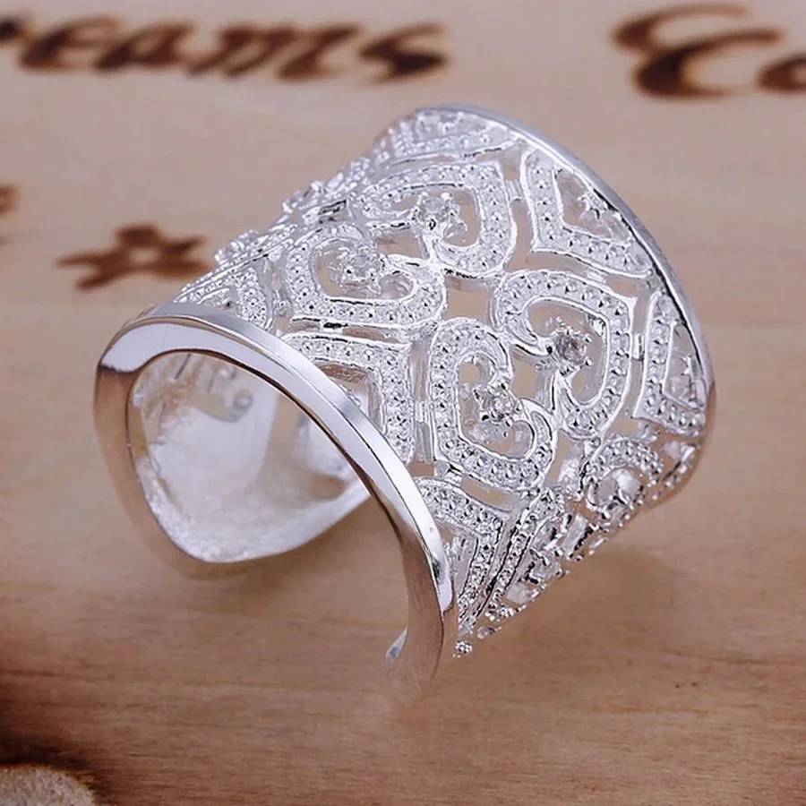Bague en argent Sterling 925 pour femmes, bijoux à breloques nobles, cristal magnifique, fête de mariage, prix d'usine
