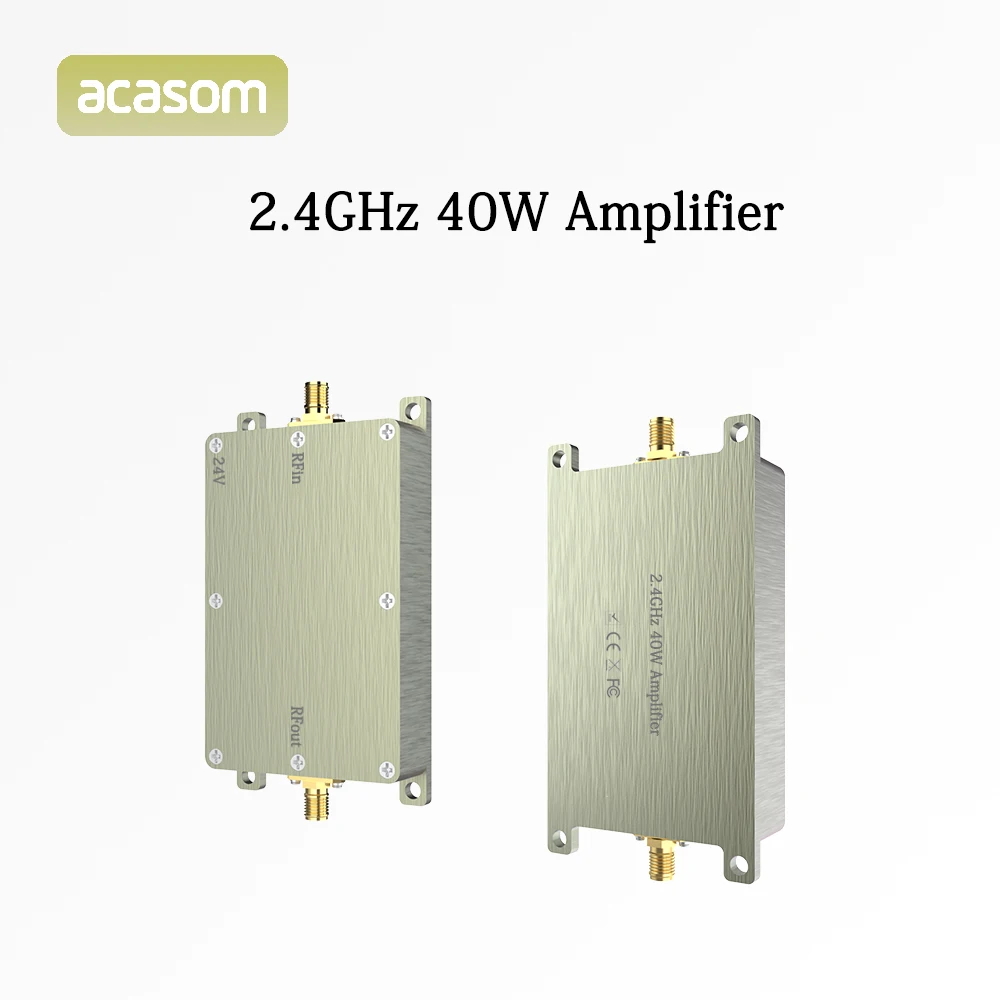 2.4GHz 40W RF High Power Amplifiers wireless Signal Extender Sweep Signal Source For Drone WiFi6