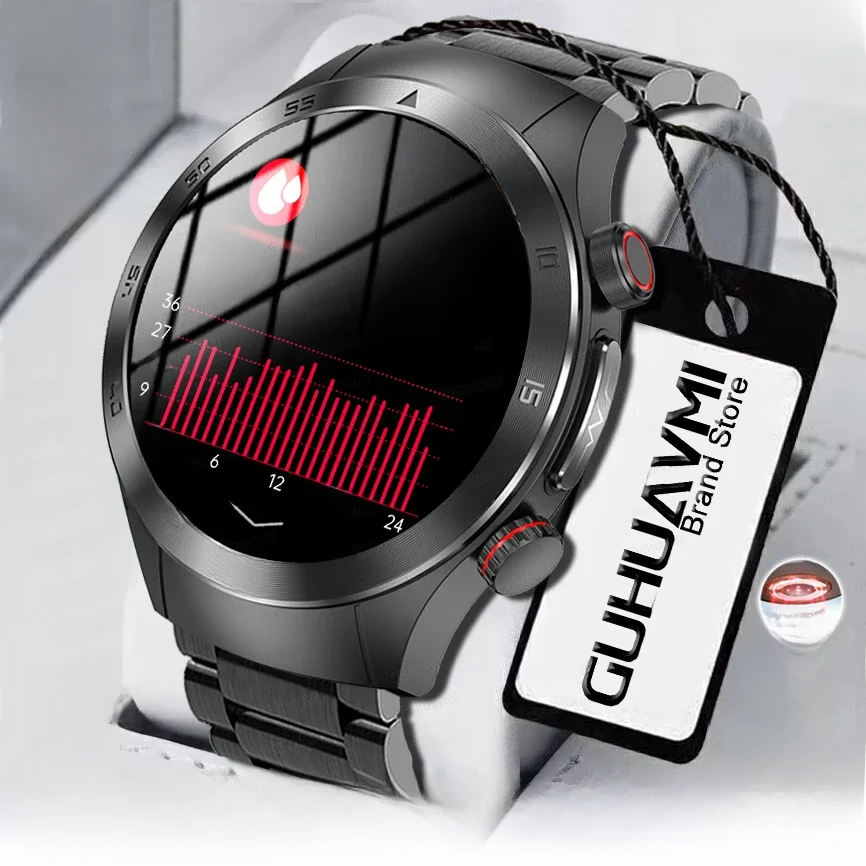 2024new ecg ppg hrv smart watch laser therapie mikro körperliche untersuchung bluetooth anruf uhr