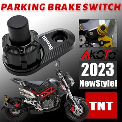 Motorcycle Parking Brake Switch For Benelli TNT125 TNT135 TNT 125 TNT 135 BJ125-3E Control Lock Clutch Ramp Braking Accessories