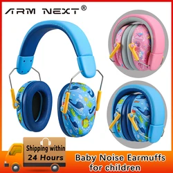 ARM NEXT Ear Protection Baby Noise Earmuffs Noise Reduction Ear Defenders earmuff for children Adjustable nrr 25db Safety