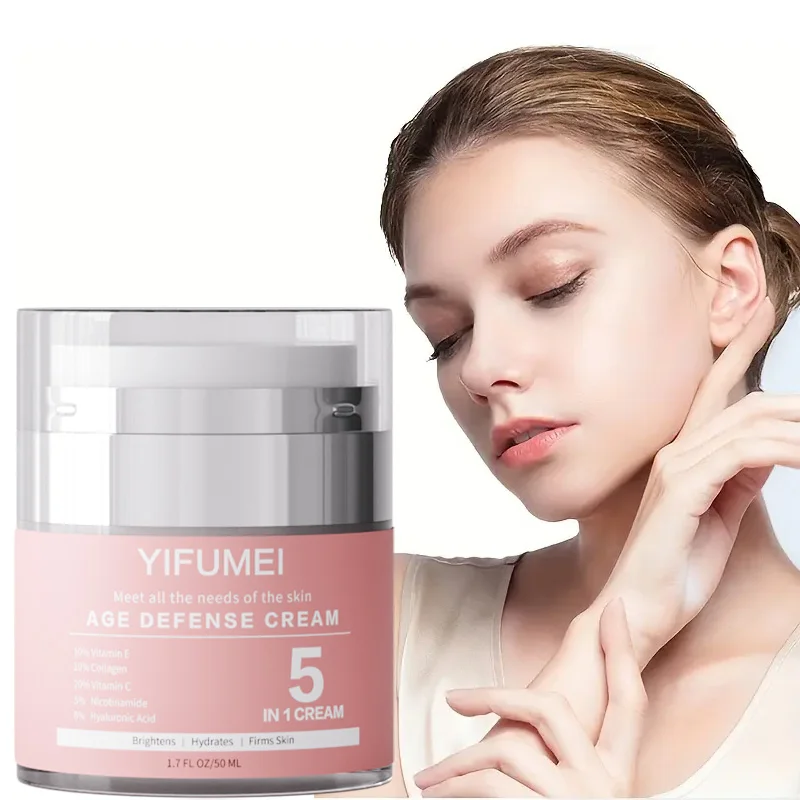 Niacinamide5 in 1 Crema Vitamina C Glow Ricetta Anti-età Sbiancamento Anti-rughe Trattamento dell'acne Cura della pelle Prodotto coreano per la cura della pelle