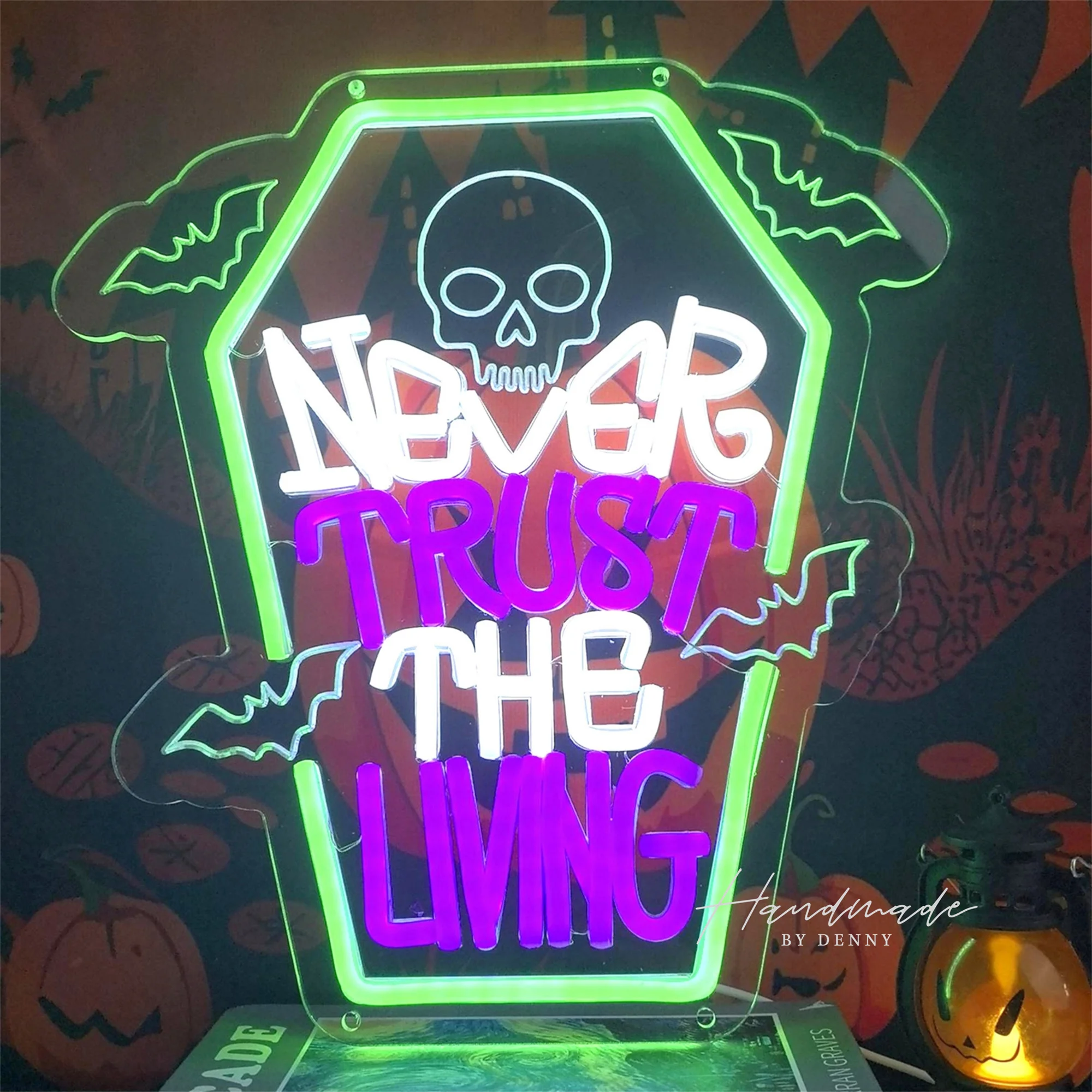 never-trust-the-living-neon-sign-halloween-led-sign-wall-decor-for-party-chamber-secrets-spooky-house-bedroom-halloween-gifts