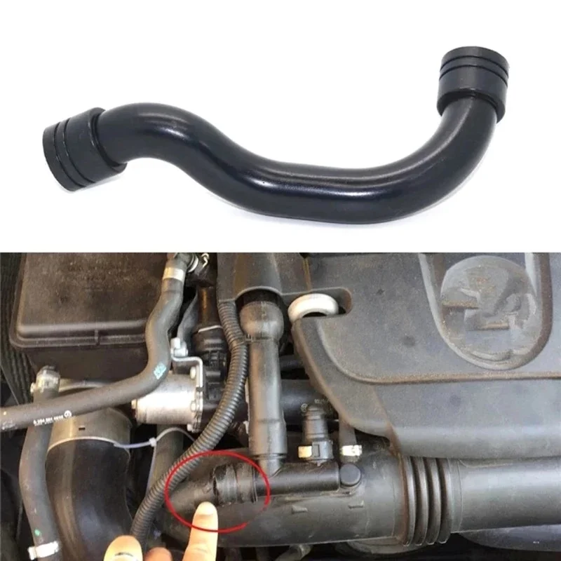 652F profesjonalne dopływ powietrza Turbo Tube rura ssąca naprawy Mini wąż 2710901929 A2710901629 używane do W172 W204 W212 czarny — zdjęcie 2