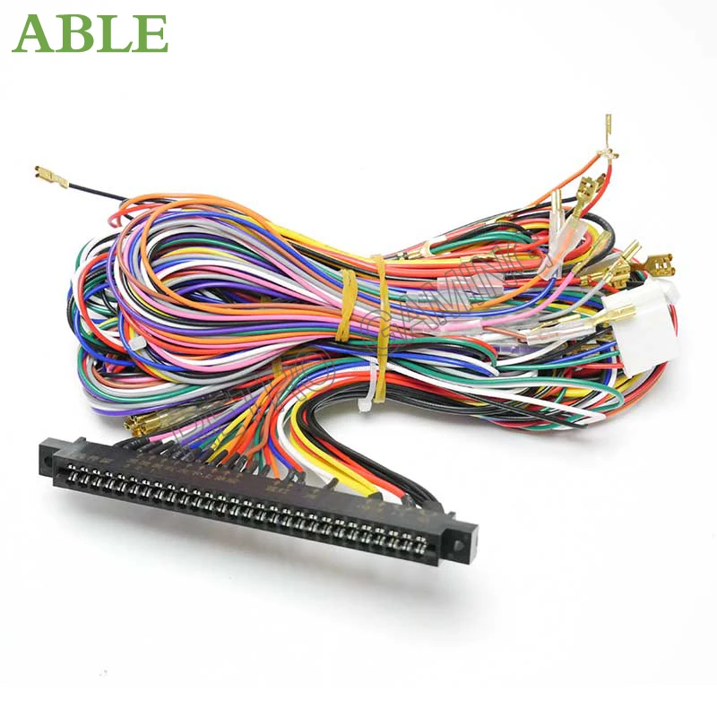 

Arcade Jamma 56 Pin Interface Cable Wire PCB Harness 2.8/4.8mm Joystick Button Connector for Batop Arcade Pandora Game Parts