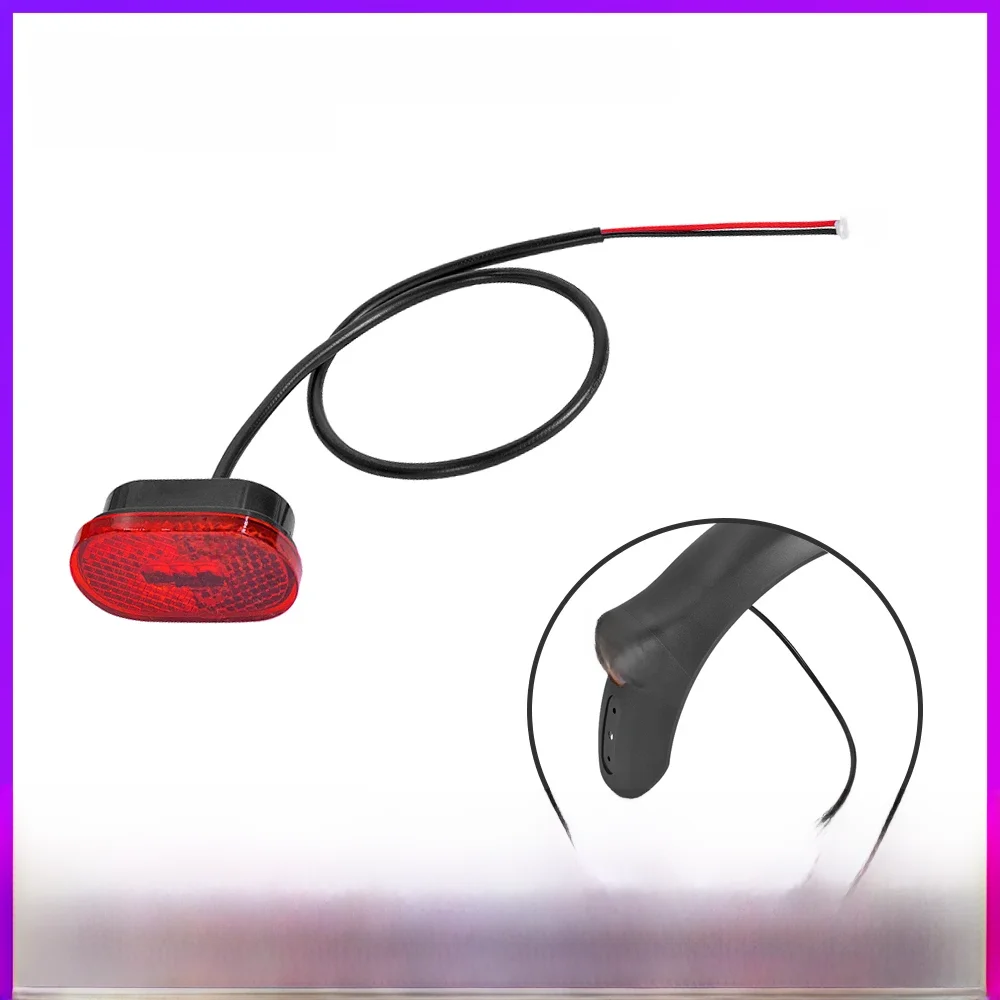 Feu arrière étanche pour Scooter électrique Segway Ninebot E25 E45 E22D, Signal de sécurité, pièces de lampe de freinage