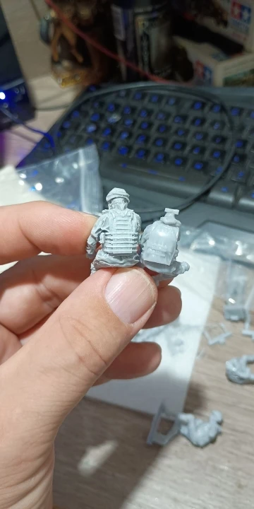 Buyer photo of this resin kit