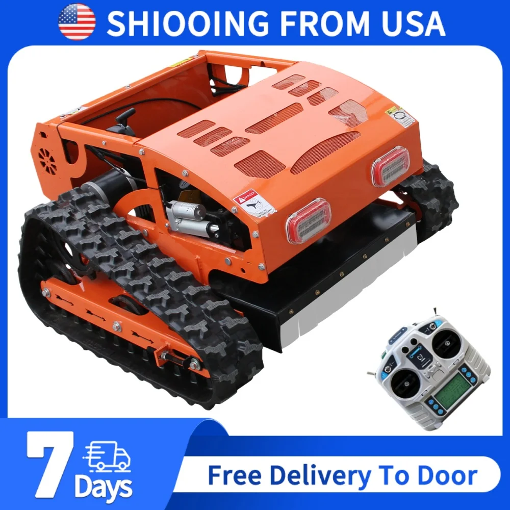 

Газонокосилка ATTACHXPRO с дистанционным управлением, 9-сильным бензиновым двигателем, гибридная гусеничная газонокосилка 4WD (бензин/электричество), роботизированная, с регулируемой высотой среза