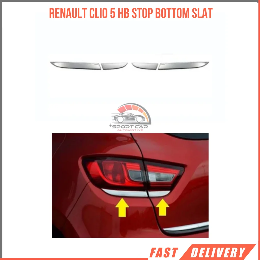 Renault Clio 5 HB Stop Lower Stat 4 Pieces Stainless Steel car accessories high quality-Free Shipping