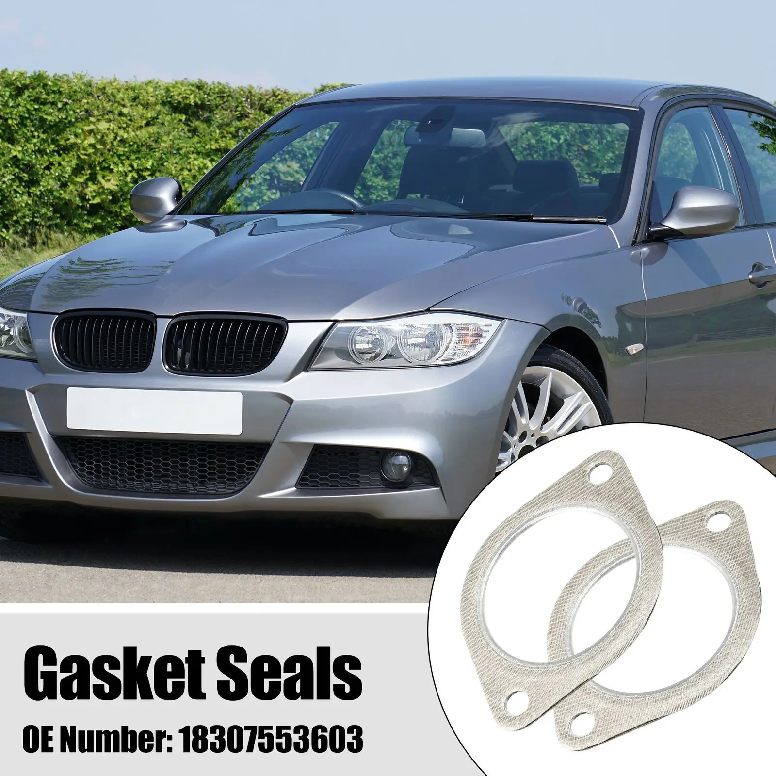 Applicable to BMW 1 Series 3 Series 7 Series X6 Z4 E82 E90 E93 E92 F02 E71 E89 Exhaust pipe gasket sealing ring OE 18307553603