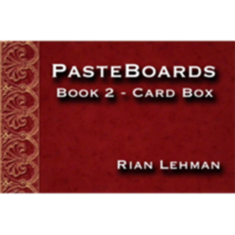 

Pasteboards by Rian Lehman 1-2 (Instant Download)