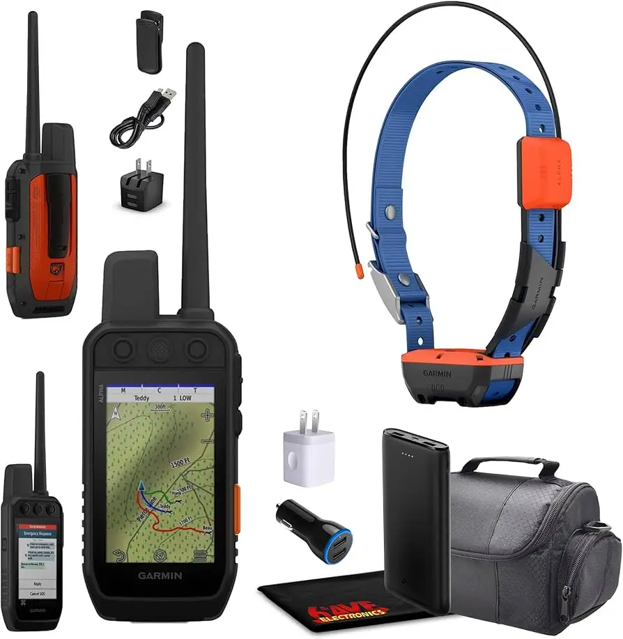 Alpha 200i/TT 15 Dog Rastreamento e Formação Bundle, Handheld e Collar, Comprar 2 OBTER 1 Gratuito