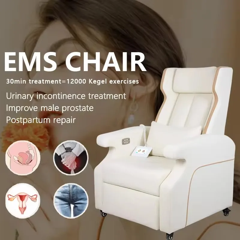New Design Ems Stimulator Muscle Chair Pulse Electromagnetic Therapy Ems Magnetic Pelvic Muscle Recovery Chair Ems Pelvic Chair