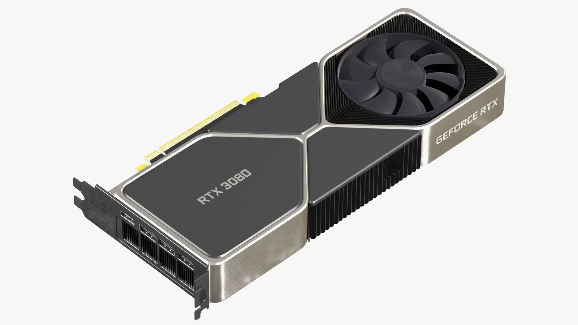 Užitý NVIDIA geforce RTX 3080 founders edice 10GB GDDR6X grafika karta