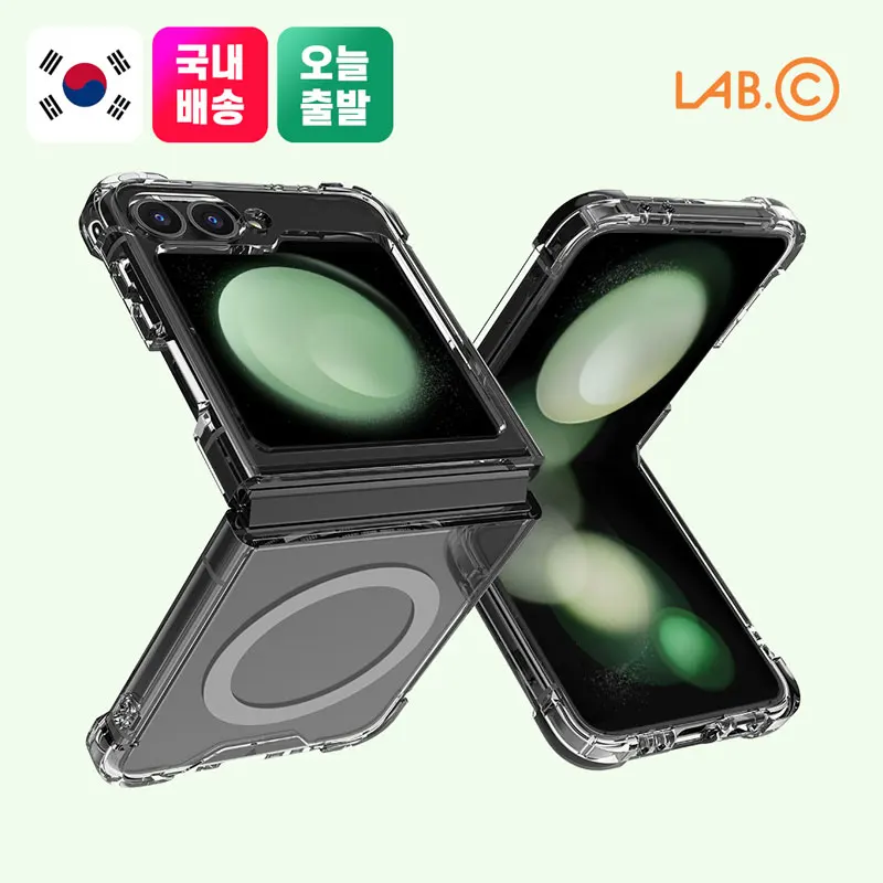 [LAB.C] LABC Z Flip 6 Z Fold 6 Magnetic Maxafe Case Clear Transparent