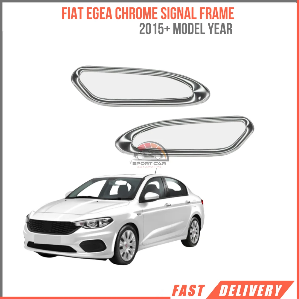 

For Fiat Egea Chrome Signal Frame 2015 and Later HB-SD Stainless Steel Chrome Styling Style Body Kit Car Accessories