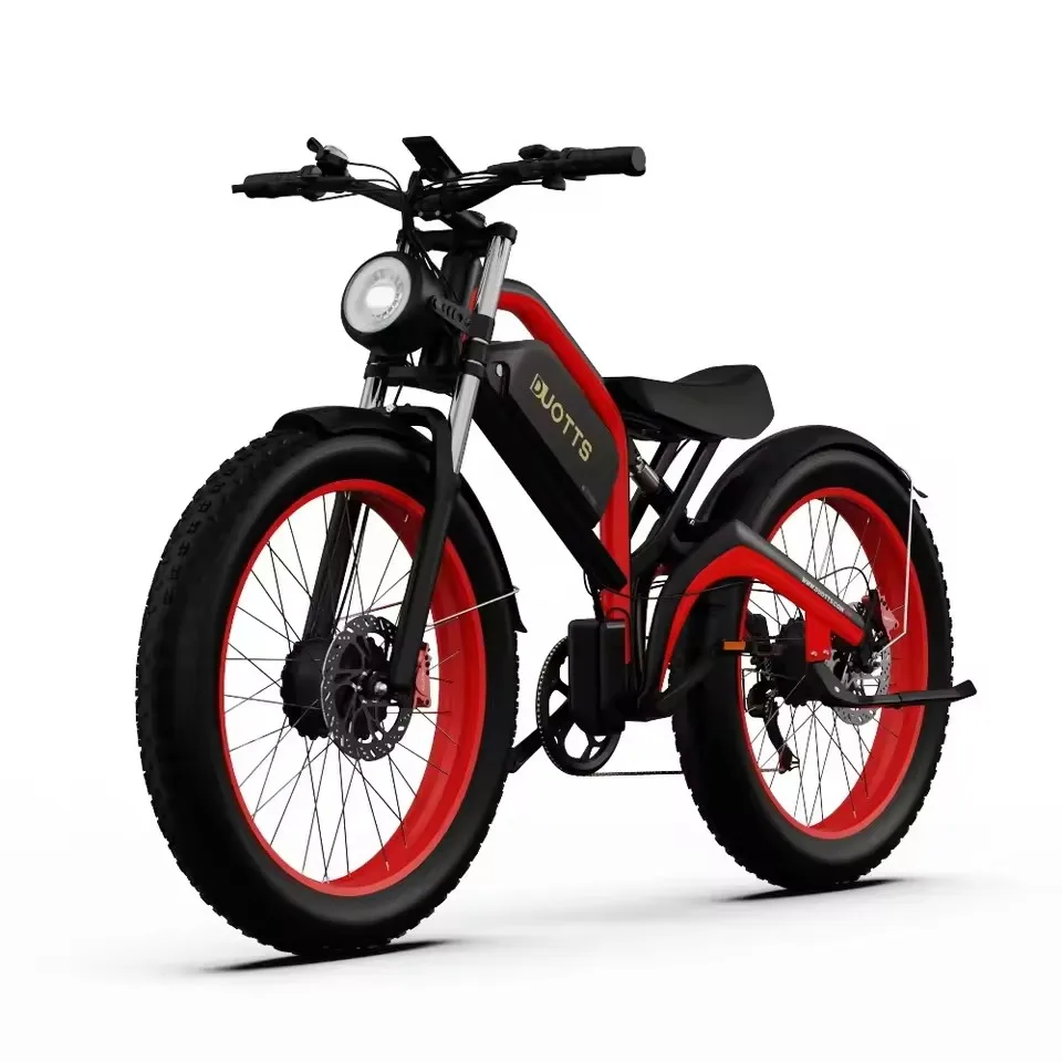 

N26 Electric Bicycle 750W*2 Dual Brushless Motor 48V20AH Battery E-bike 26*4.0 Inch Wide Tire Adult Electric Bike