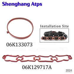 Intake Manifold Gasket For Audi A3 A4 A5 A6 A7 A8 Q3 Q7 Q8 TT EA888 MK3 06K129717A,06K129717C,95812971700,06K133073,06K 133 073