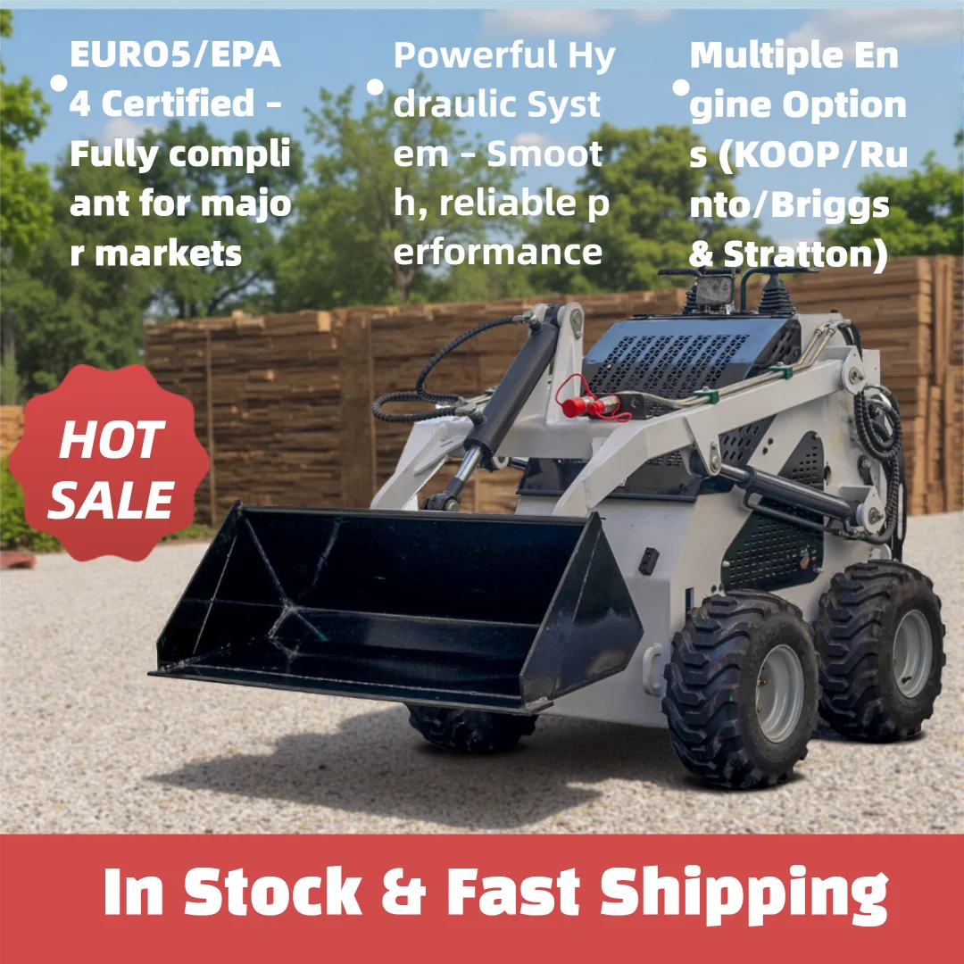Wheel Loader - لودر صغير متوافق مع معايير EURO5/EPA4،
